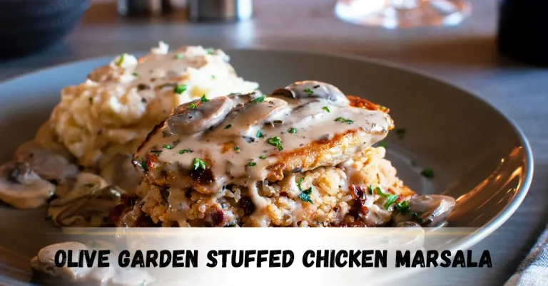 Olive Garden Stuffed Chicken Marsala