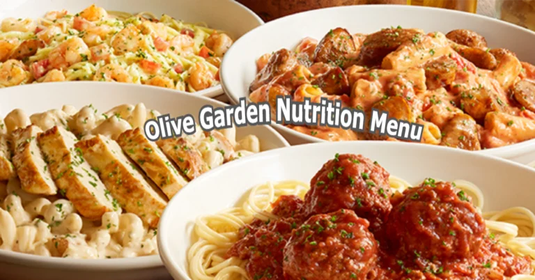 Olive Garden Nutrition Menu